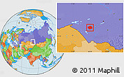 Political Location Map of Pankrushykhinskiy