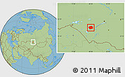 Savanna Style Location Map of Pankrushykhinskiy