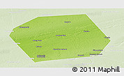 Physical Panoramic Map of Pankrushykhinskiy, lighten