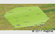 Physical Panoramic Map of Pankrushykhinskiy, satellite outside