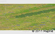 Satellite Panoramic Map of Pankrushykhinskiy