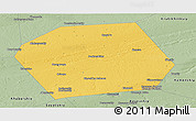 Savanna Style Panoramic Map of Pankrushykhinskiy