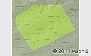 Physical 3D Map of Rebrikhinskiy, semi-desaturated