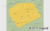 Savanna Style 3D Map of Rebrikhinskiy