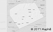 Silver Style 3D Map of Rebrikhinskiy