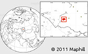 Blank Location Map of Rebrikhinskiy