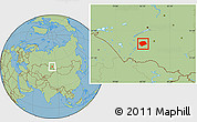 Savanna Style Location Map of Rebrikhinskiy