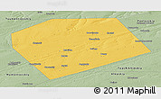 Savanna Style Panoramic Map of Rebrikhinskiy