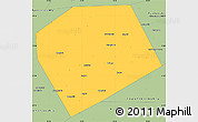 Savanna Style Simple Map of Rebrikhinskiy