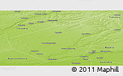 Physical Panoramic Map of Zonalnyi