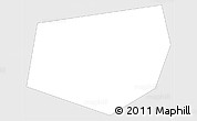 Silver Style Simple Map of Myski