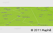 Physical Panoramic Map of Azovsky nemetsky national