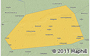 Savanna Style 3D Map of Maryanovskiy
