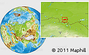Physical Location Map of Maryanovskiy
