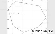 Blank Simple Map of Nazyvayevsk