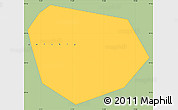 Savanna Style Simple Map of Nazyvayevsk
