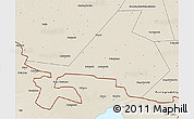 Shaded Relief 3D Map of Odesskiy