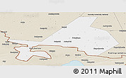 Classic Style Panoramic Map of Odesskiy