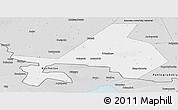 Silver Style Panoramic Map of Odesskiy