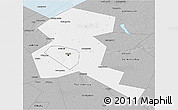 Gray 3D Map of Omskiy