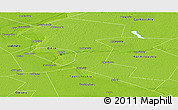 Physical Panoramic Map of Omskiy