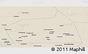 Shaded Relief Panoramic Map of Sedelnikovskiy
