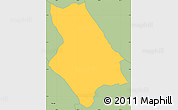 Savanna Style Simple Map of Kinyami