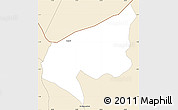 Classic Style Simple Map of Kivuye