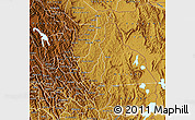 Physical Map of Byumba