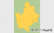 Savanna Style Simple Map of Muhura