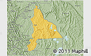 Savanna Style 3D Map of Murambi