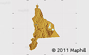 Physical Map of Murambi, cropped outside