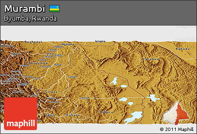 Physical Panoramic Map of Murambi