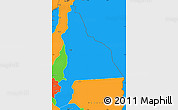 Political Simple Map of Murambi