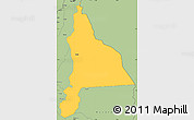 Savanna Style Simple Map of Murambi