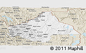Classic Style Panoramic Map of Byumba