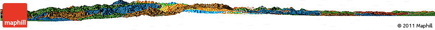 Political Horizon Map of Gikongoro, darken