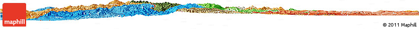Satellite Horizon Map of Gikongoro, political shades outside