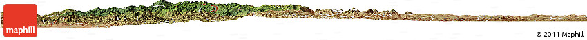 Satellite Horizon Map of Gikongoro