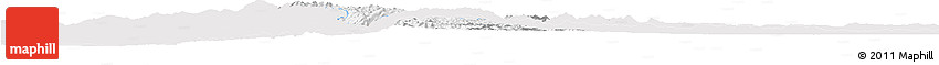 Silver Style Horizon Map of Gikongoro, single color outside