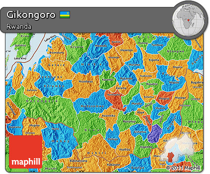 Political Map of Gikongoro