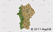 Satellite Map of Gikongoro, cropped outside