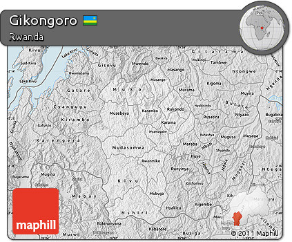 Silver Style Map of Gikongoro