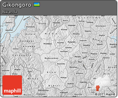 Silver Style Map of Gikongoro