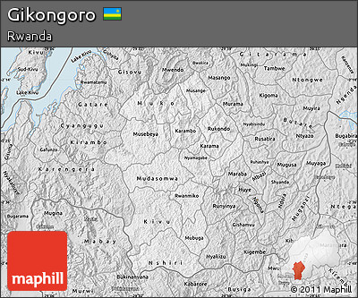 Silver Style Map of Gikongoro
