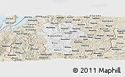 Classic Style Panoramic Map of Gikongoro