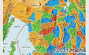 Political Map of Gisenyi