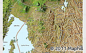 Satellite Map of Gisenyi