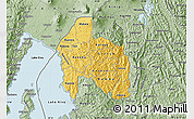 Savanna Style Map of Gisenyi