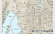 Shaded Relief Map of Gisenyi